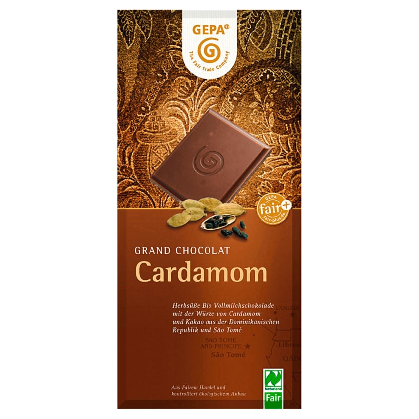Gepa Bio Schokolade Cardamom 100g